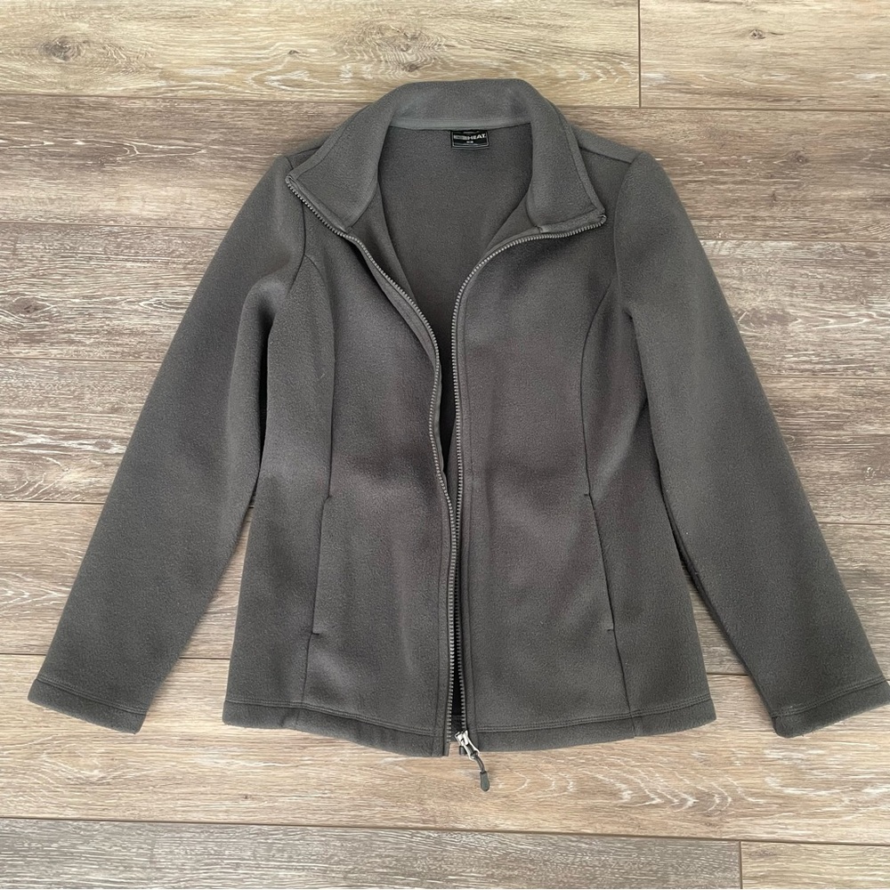 32 Degrees Women's Gray Fleece Jacket